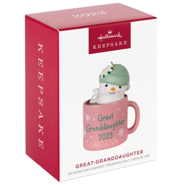 2023 Great-Granddaughter Hot Cocoa Mug