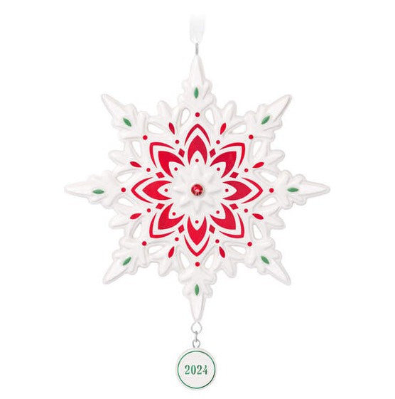 2024 Snowflake 2024, Porcelain