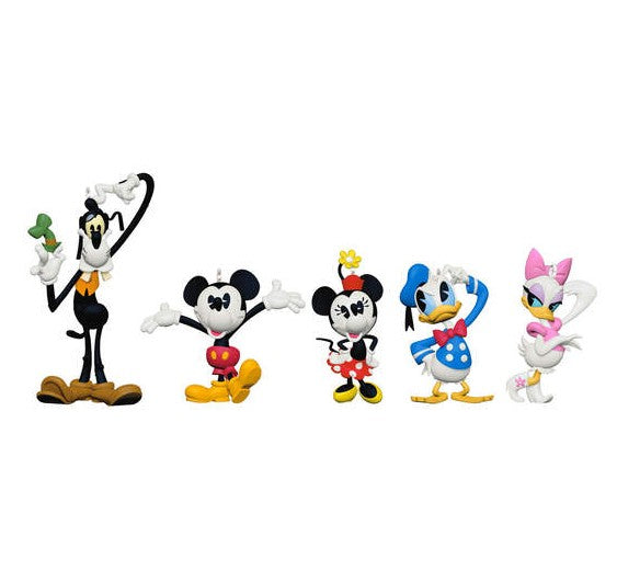 2024 Forever Friends (Disney Mickey Mouse, Set of 5) – Ornaments