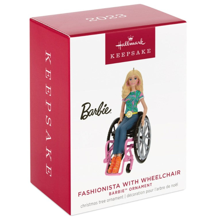 2023 Fashionista with Wheelchair, Barbie
