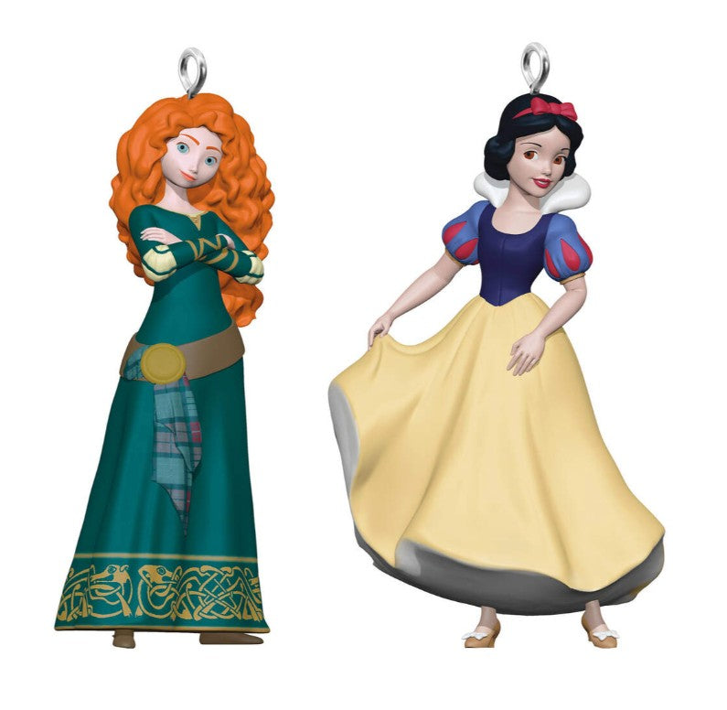 2024 Merida and Snow White, Disney Princess Miniature Set