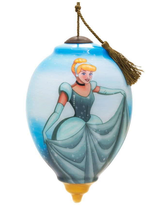 2024 Ne'Qwa Art Glass Disney Cinderella, Precious Moments