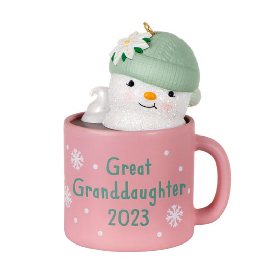 2023 Great-Granddaughter Hot Cocoa Mug