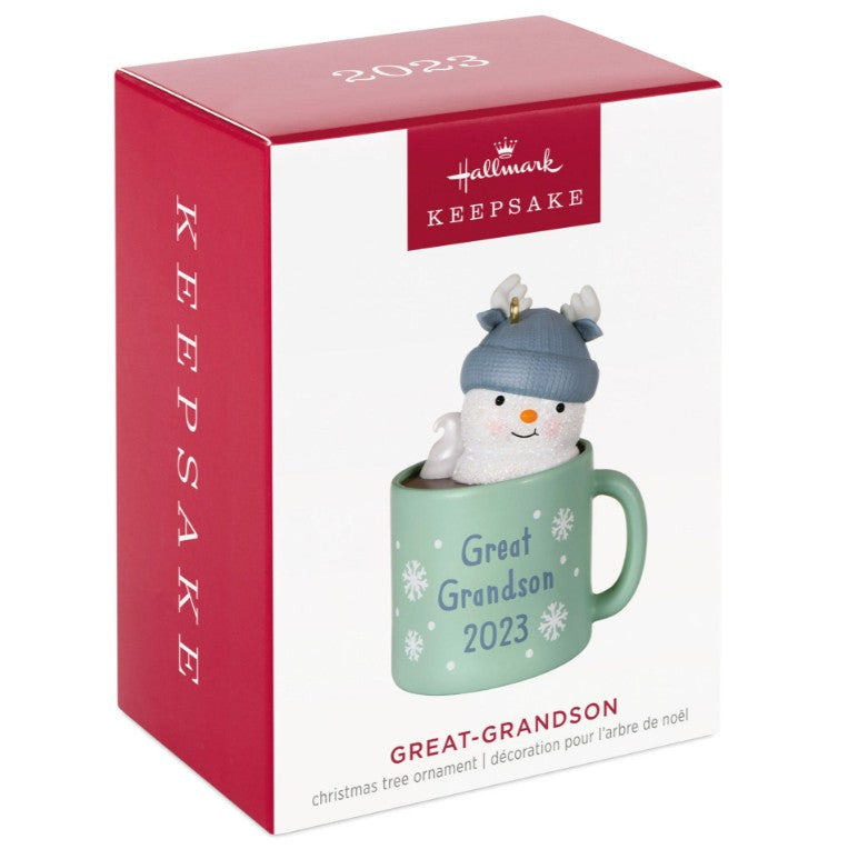 2023 Great-Grandson Hot Cocoa Mug