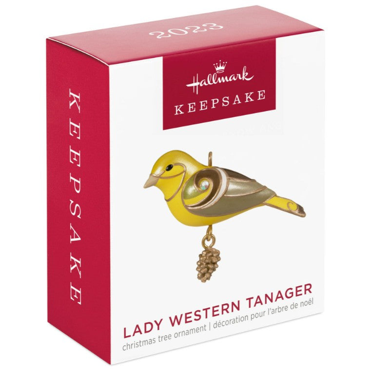 2023 Mini Lady Western Tanager (Beauty of Birds)