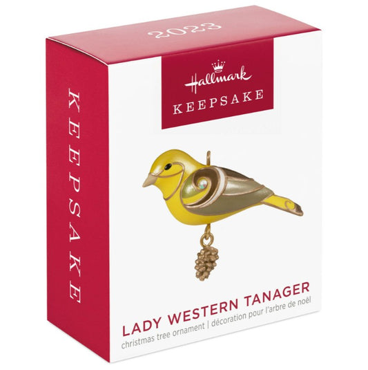 2023 Mini Lady Western Tanager (Beauty of Birds)